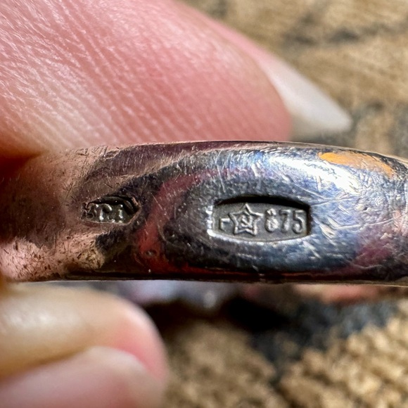 Vintage sterling silver ring. - Picture 7 of 12